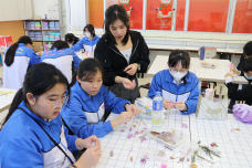 STEAM鮮花風鈴製作