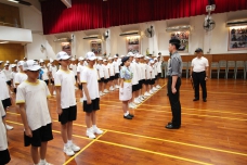 中一級制服團隊 基礎步操訓練結業禮