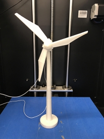 3D打印「風力渦輪機」模型@STEM Maker Base